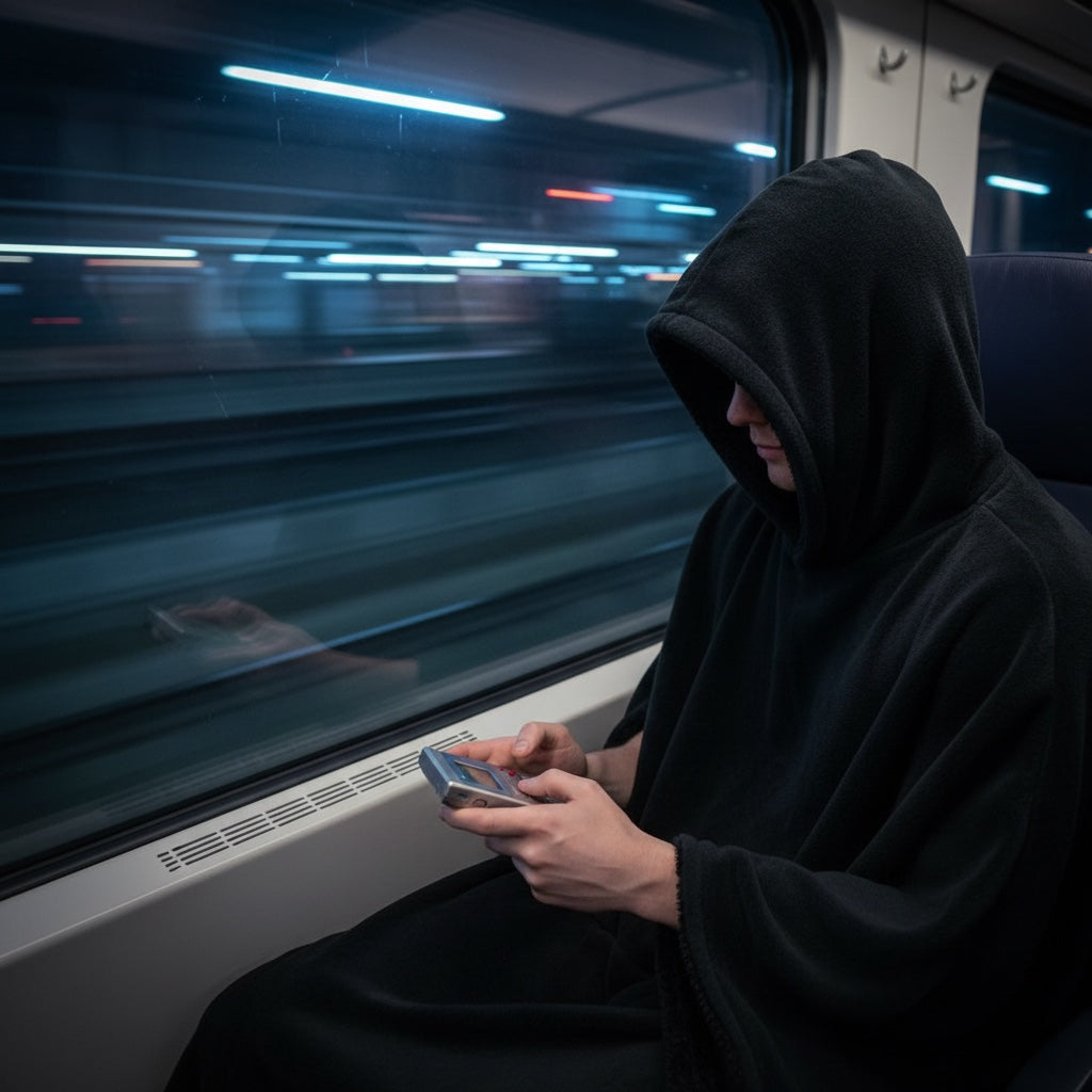 Legends Eden Hoodie lifestyle - on the night train