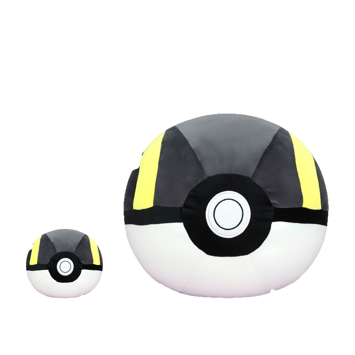 Ultra Ball cushion, Small 12 cm and Large 32 cm side by side