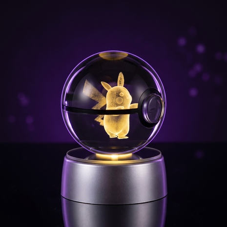 Crystal PokeOrb – Pikachu