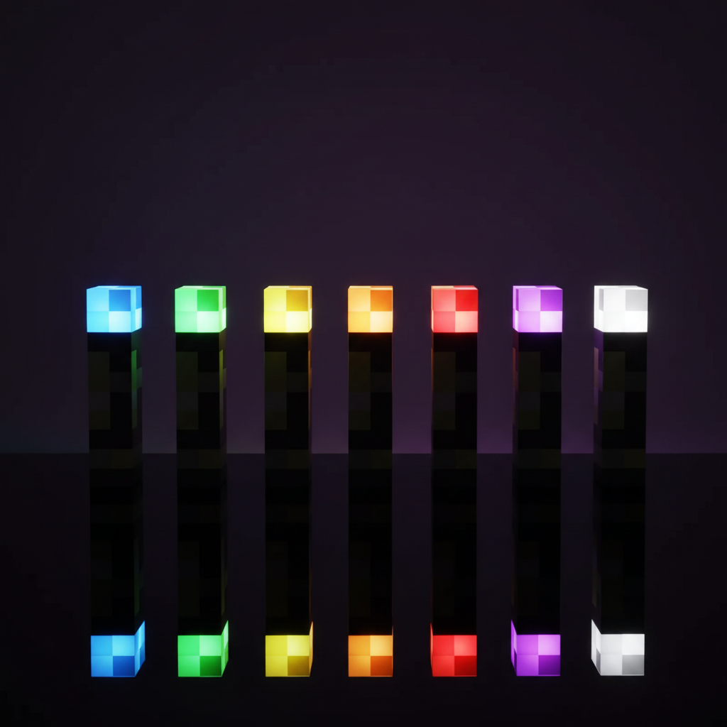Overworld Torch seven switchable glow colors