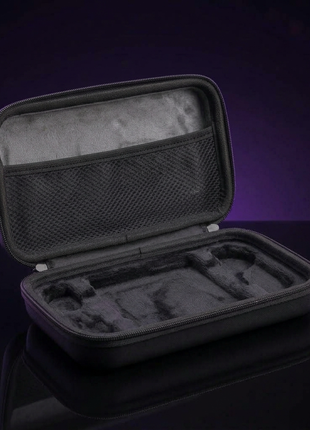R36H hard shell travel case, open and empty