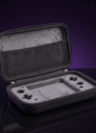 R36H Ultra hard shell travel case, open and empty