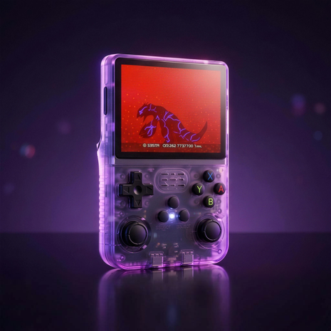 Pocket Era R36 Pro 2 in Purple